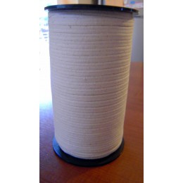 MERCERIE : élastique écru 6 mm