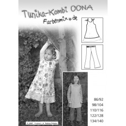 OONA : ensemble tunique / pantalon tailles 86 à 140