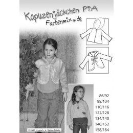 PIA : boléro / veste courte à capuche tailles 86 à 164