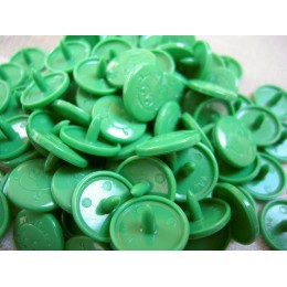 Pressions KAM : kit pressions vert pré gravées Ooga Booga pour pince KAM