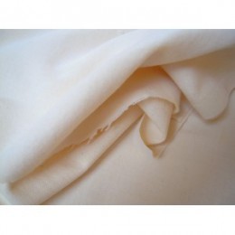 Drap housse 100% flanelle bio écrue