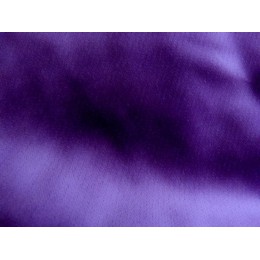 TISSU BIO AU METRE : velours ras violet