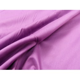 Voile prune 100% coton bio certifié GOTS