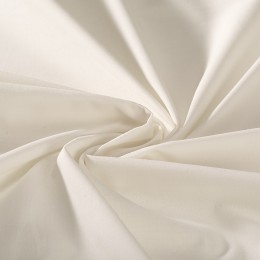 Popeline blanche 100% coton biologique