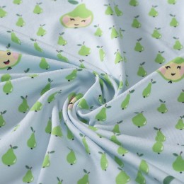 Jersey imprimé 100% coton bio certifié GOTS