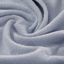 Tissu éponge bio bleu ciel 100% coton biologique