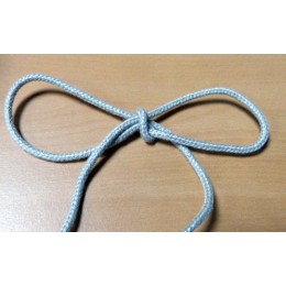 Tresse / cordon de lin couleur naturelle 4 mm