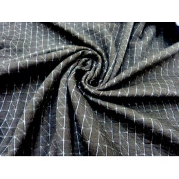 Sweat bio double face noir/cendre