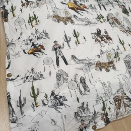 Housse de couette Western 100% coton biologique